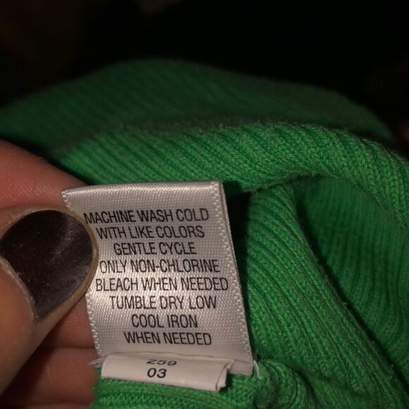 Isaac Mizrahi for Target green tank top - Picture 6 of 6